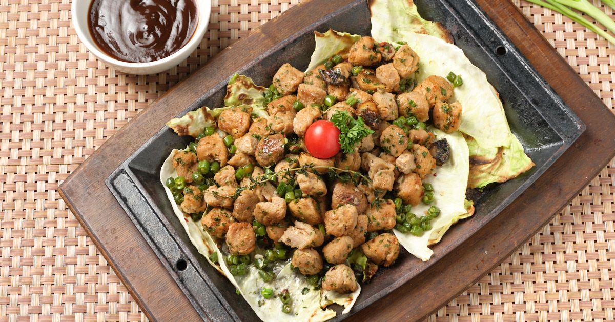 Soya Mushroom Sizzler image