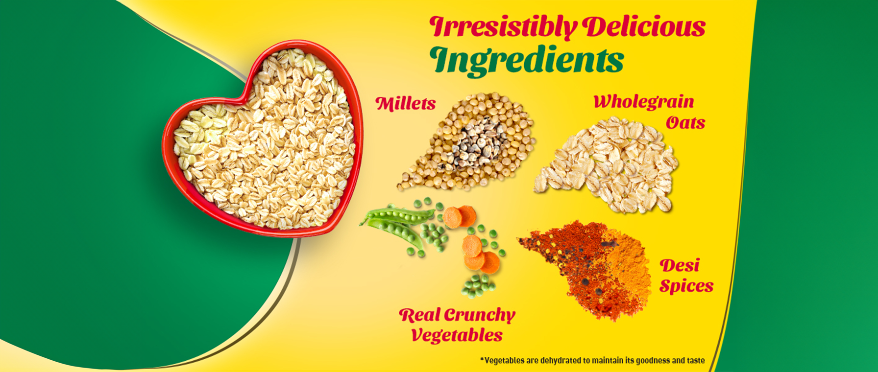 ingredients in saffola masala oats