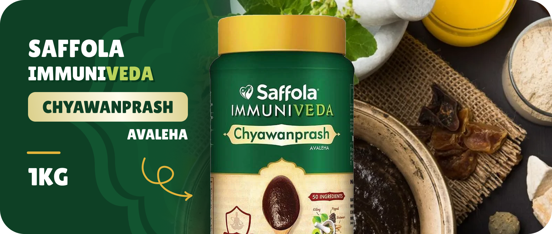 Saffola immuniveda chyawanprash