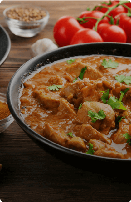 Classic Masala Oats Chicken Curry