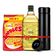 Saffola Aura Refined Oil, 2L + Oodles Pack of 3 + Digital Flask