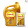 Saffola Gold Refined Oil|Blend of Rice Bran Oil & Sunflower Oil|Cooking Oil| Pro Healthy Lifestyle Edible Oil 5L Jar +1L Pouch