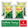 Saffola Tasty + Refined Cooking oil | Multi-Source Edible Rice bran & Corn oil | 50% More Oryzanol | 4 x 1 Litre Pouch