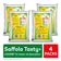 Saffola Tasty + Refined Cooking oil | Multi-Source Edible Rice bran & Corn oil | 50% More Oryzanol | 4 x 1 Litre Pouch