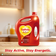 Saffola Active Refined Cooking oil | Rich in Omega 3 & Oryzanol | Multi-Source Edible Rice Bran & SoyaBean oil | 5 Litre Jar