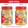 Saffola Peanut Butter with Jaggery Creamy | High Protein Peanut Butter | Only Jaggery, No Refined Sugar, 850g