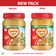 Saffola Peanut Butter with Jaggery Crunchy | High Protein Peanut Butter | Only Jaggery, No Refined Sugar, 850g