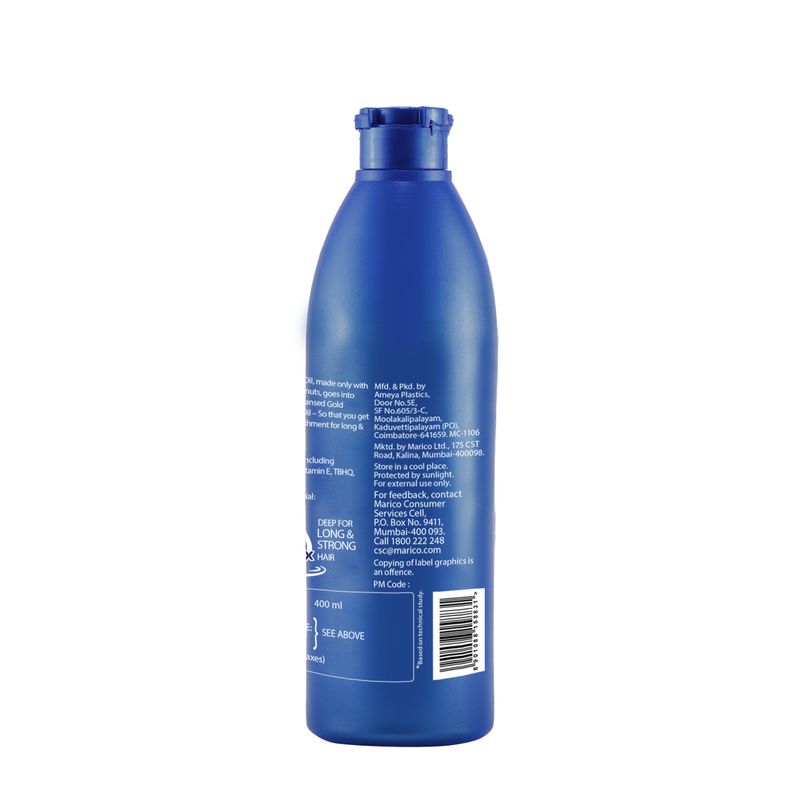 Parachute Advansed Gold Coconut Hair Oil, 400 ml