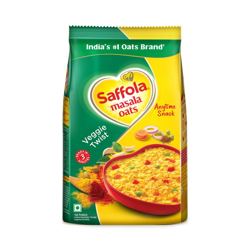 Saffola Masala Oats Veggie Twist- 500 gm