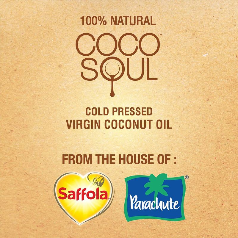 Coco Soul Cold Pressed Natural Virgin Coconut Oil, 1.25 L