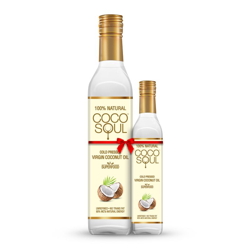 Coco Soul Cold Pressed Natural Virgin Coconut Oil, 1.25 L