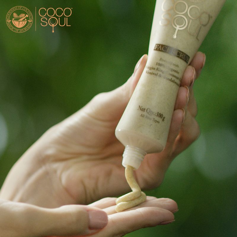 Natural Face Scrub Buy Natural Face Scrub for Men & Women Cocosoul
