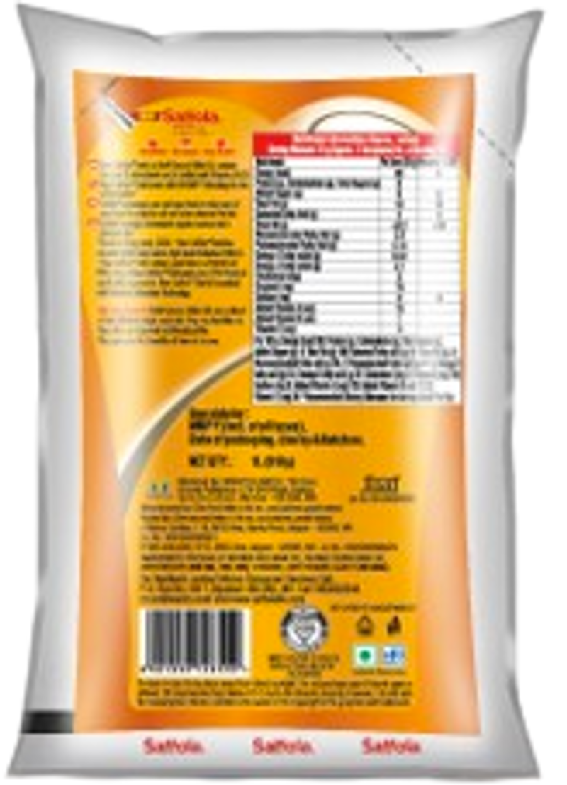 Saffola Total Oil | Heart Pro | Power of 6 | Helps manage Cholesterol | Edible Oil - 1 L Pouch