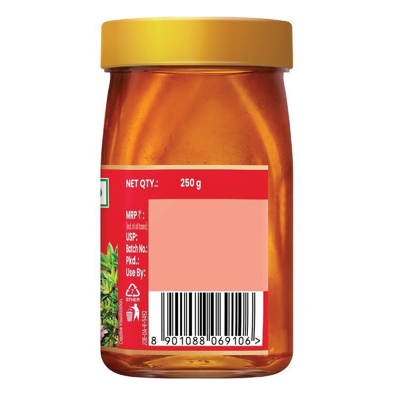 Saffola Honey Active, Made with Sundarban Forest Honey, No sugar adulteration, Natural Immunity booster, 250g