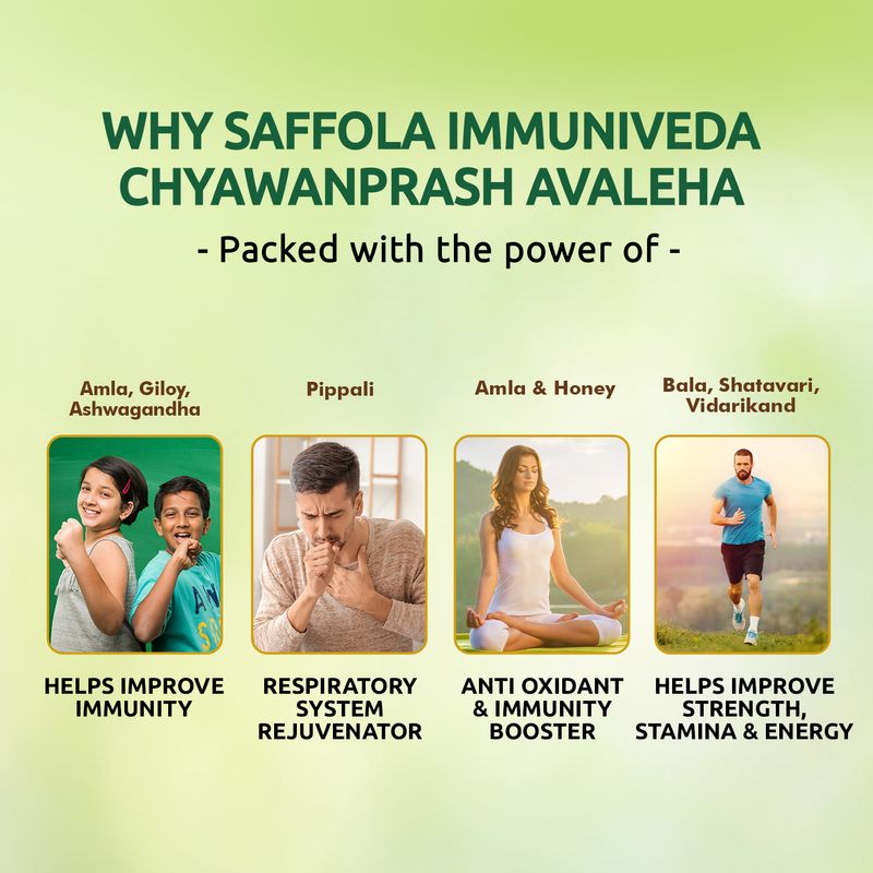 Saffola Immuniveda Chyawanprash, 1 Kg