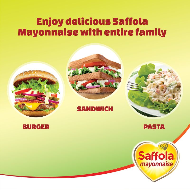 Saffola Mayonnaise Eggless, 90g