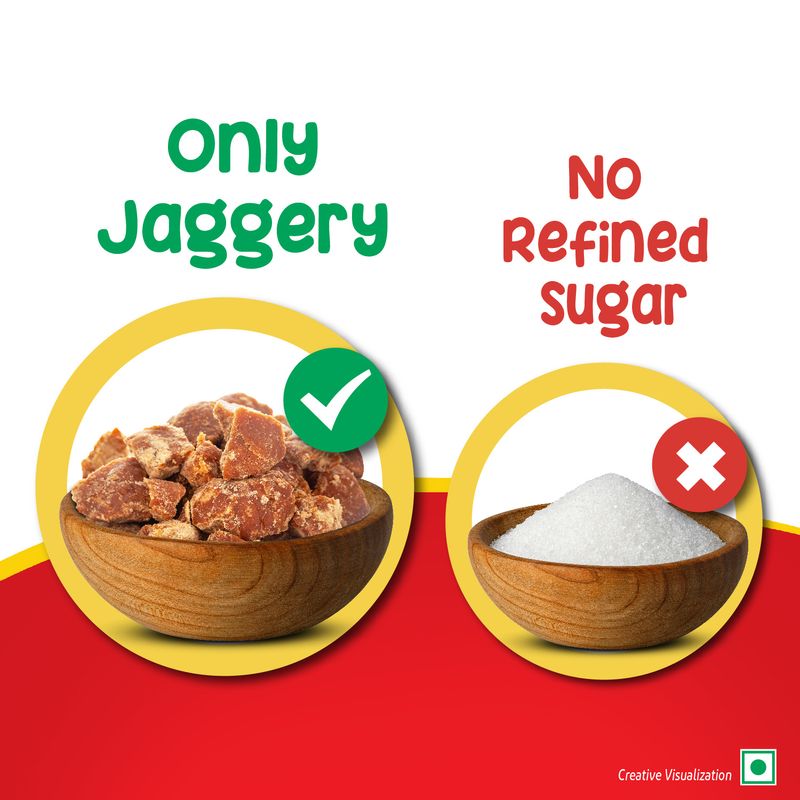 Saffola Peanut Butter with Jaggery Crunchy | High Protein Peanut Butter | Only Jaggery, No Refined Sugar, 850g