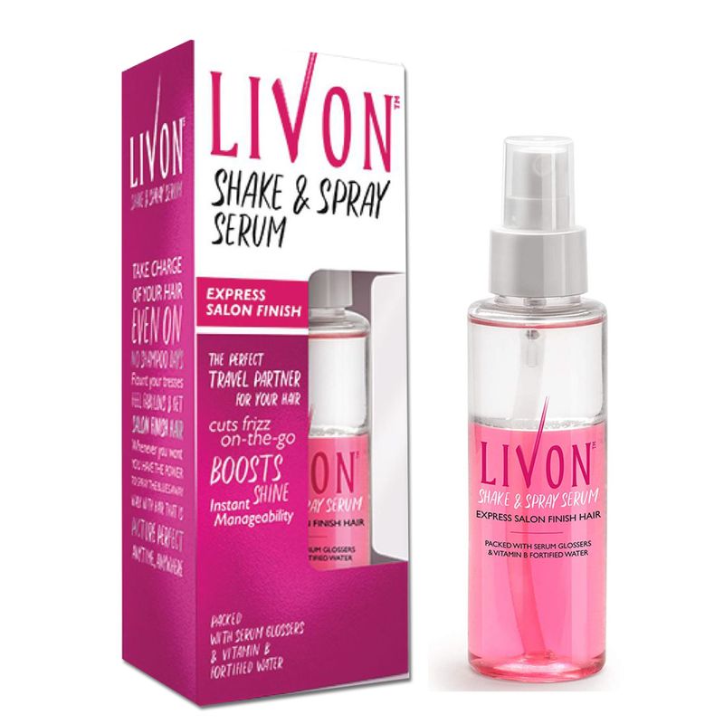 Buy Livon Shake And Spray Hair Serum 100 Ml Online At Best Price In India Saffola Stores