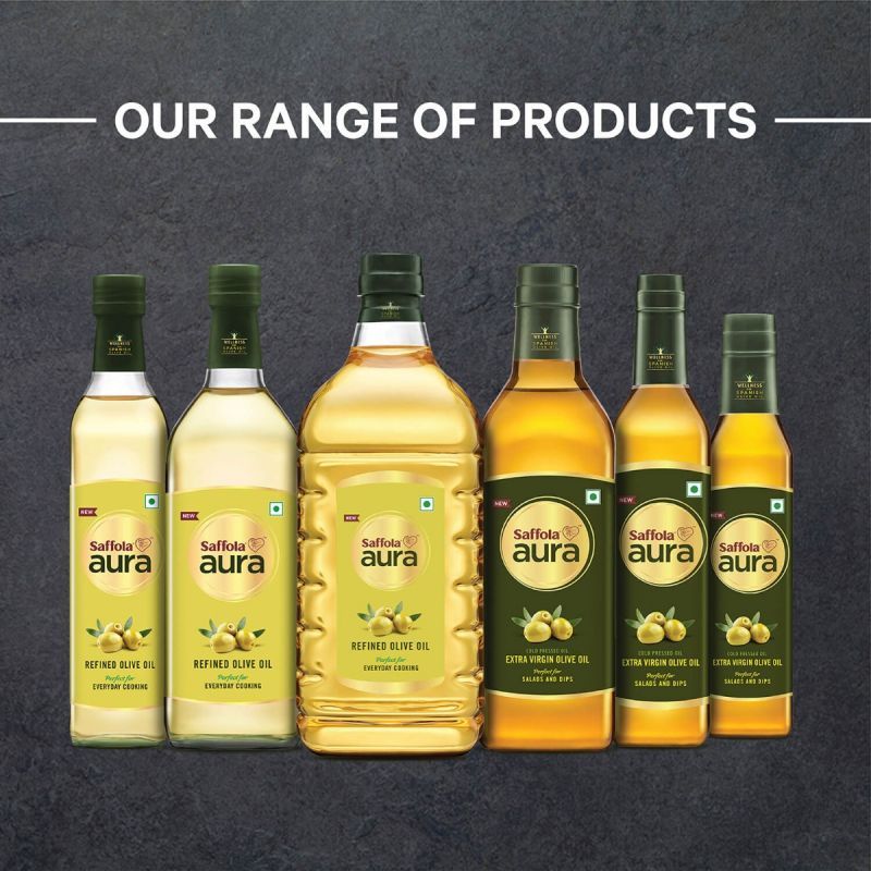 Buy Saffola Aura Refined Olive Oil, 1ltr Online at Best Price in India