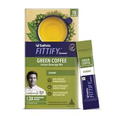 Green Coffee Instant Beverage Mix, Classic Strong, 15 Sachets, 30 gm