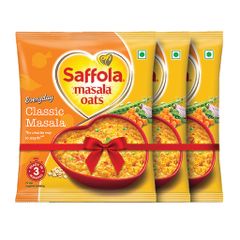 Saffola Masala Oats Classic Masala - 38 gm (Pack of 3)