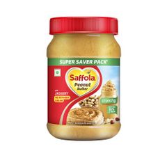 Saffola Peanut Butter, Crunchy, 900 Gm