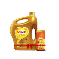 Saffola Gold 5lt + Saffola Honey 100% Pure 500g