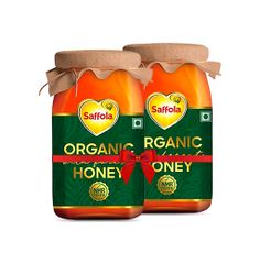 Saffola Wild Forest Organic Honey 500g (Pack of 2)