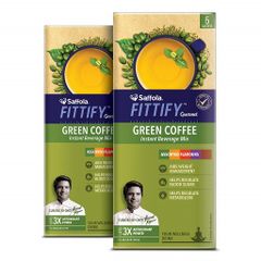 Green Coffee Instant Beverage Mix, Classic, 15 Sachets, 30 gm (Pack of 2)