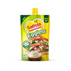 Saffola Mayonnaise Eggless | Extra Creamy & Tasty, 80g | Veg Mayonnaise for sandwich, wraps, pastas, burgers & a dip