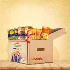 Saffola Gifting Combo | Fittify Meal-Shake, Swiss Chocolate (B1G1)+Green Coffee, Classic Strong (Pack of 2)+ Honey 500g + Oodles Pack of 3