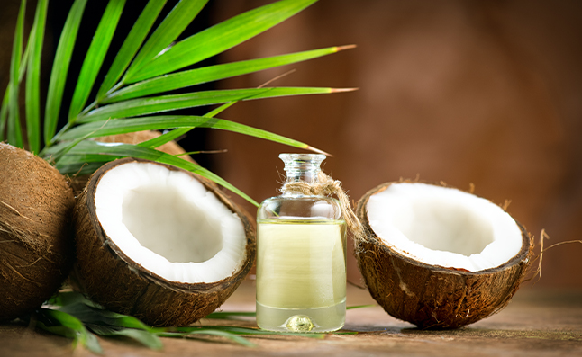 coconut oil for hair care routine